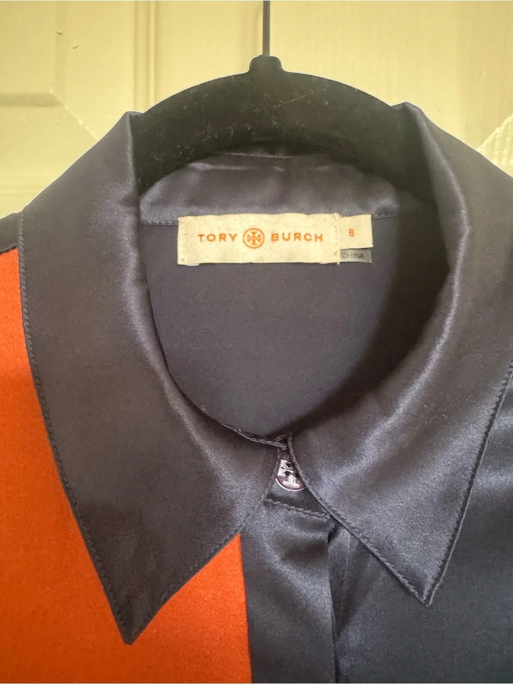 Tory Burch silky colorblock
